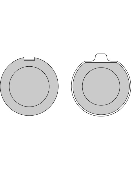 Plaquette moto Ferodo FDB150P Organic