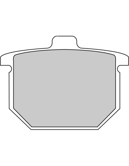 Plaquette moto Ferodo FDB182P Organic