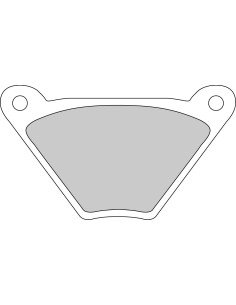 Plaquette moto Ferodo FDB185P Organic