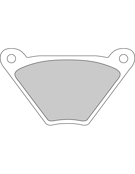 Plaquette moto Ferodo FDB185P Organic