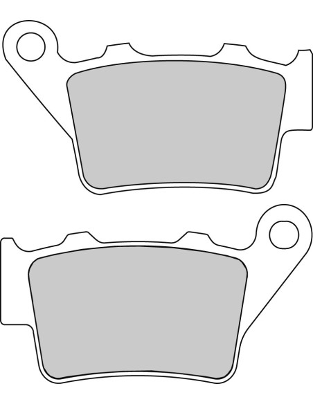 Plaquette moto Ferodo FDB2005P Organic