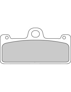 Plaquette moto Ferodo FDB2007P Organic