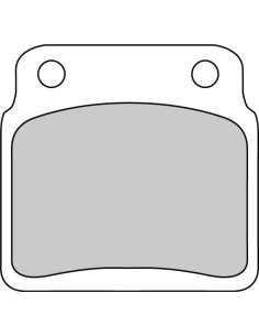 Plaquette moto Ferodo FDB2016SG Métallique Tout Terrain