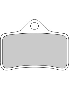 Plaquette moto Ferodo FDB2033P Organic