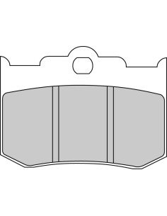 Plaquette moto Ferodo FDB2040P Organic