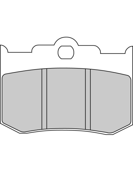 Plaquette moto Ferodo FDB2040P Organic
