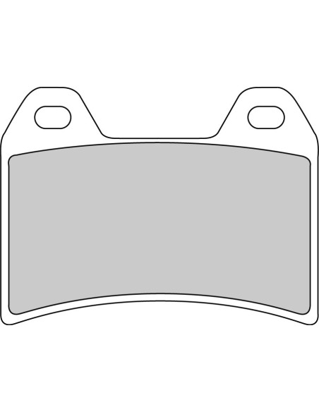 Plaquette moto Ferodo FDB2042XRAC Métallique Racing