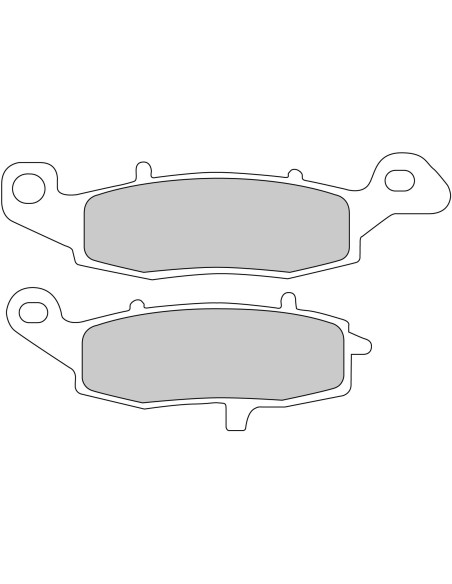 Plaquette moto Ferodo FDB2048CP1 Organic