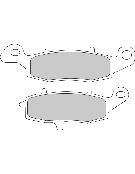 Plaquette moto Ferodo FDB2049P Organic