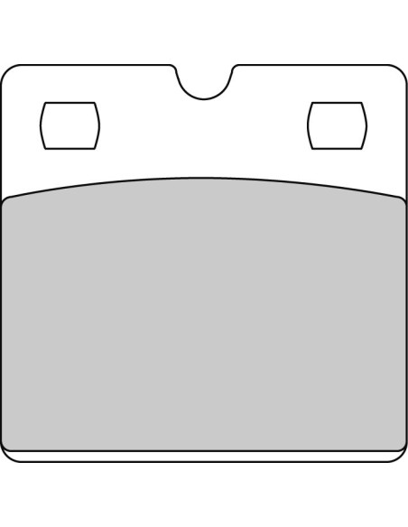 Plaquette moto Ferodo FDB204P Organic