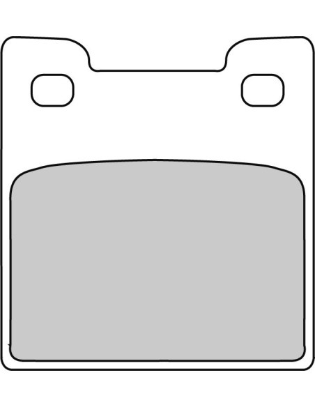 Plaquette moto Ferodo FDB2058P Organic