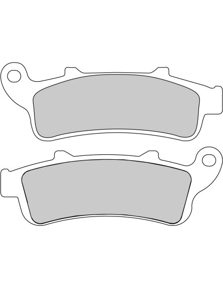 Plaquette moto Ferodo FDB2073P Organic