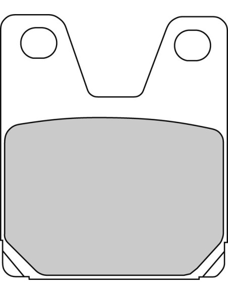 Plaquette moto Ferodo FDB2084P Organic