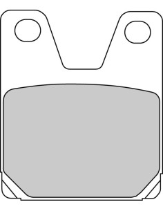 Plaquette moto Ferodo FDB2084ST Métallique