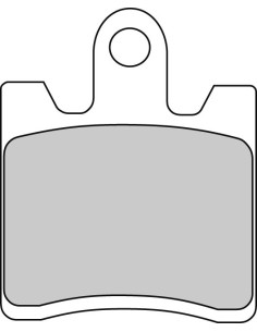 Plaquette moto Ferodo FDB2085P Organic
