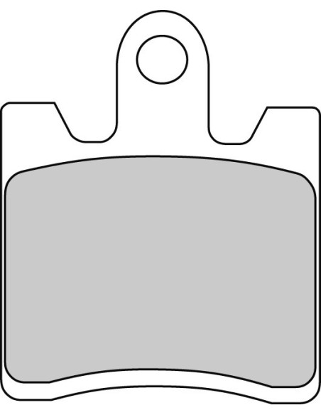 Plaquette moto Ferodo FDB2085ST Métallique