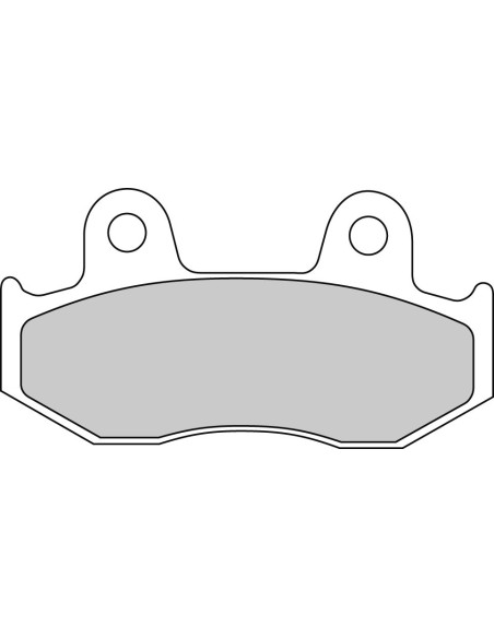 Plaquette moto Ferodo FDB2086P Organic