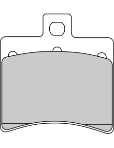 Plaquette moto Ferodo FDB2090AG Organic scooter