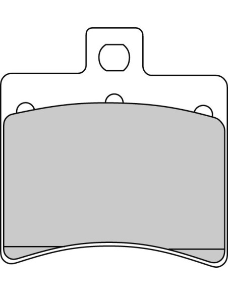 Plaquette moto Ferodo FDB2090AG Organic scooter