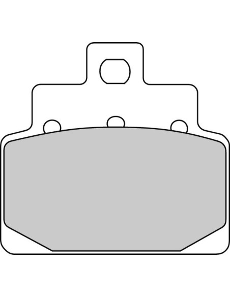 Plaquette moto Ferodo FDB2095AG Organic scooter