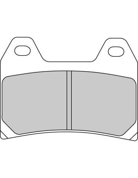 Plaquette moto Ferodo FDB2099P Organic