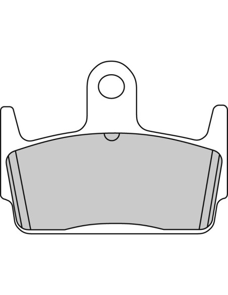 Plaquette moto Ferodo FDB2101AG Organic scooter