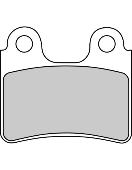 Plaquette moto Ferodo FDB2109P Organic