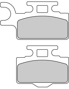 Plaquette moto Ferodo FDB2110SG Métallique Tout Terrain