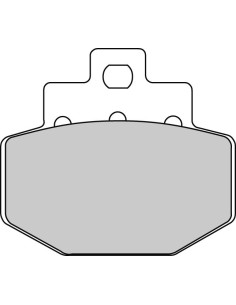 Plaquette moto Ferodo FDB2115P Organic
