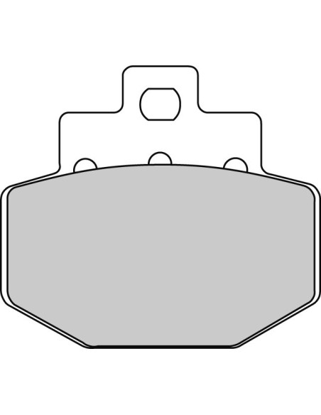 Plaquette moto Ferodo FDB2115P Organic