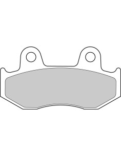 Plaquette moto Ferodo FDB2119P Organic