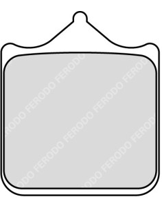 Plaquette moto Ferodo FDB2120ST Métallique