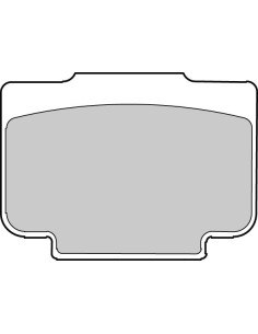 Plaquette moto Ferodo FDB2122P Organic