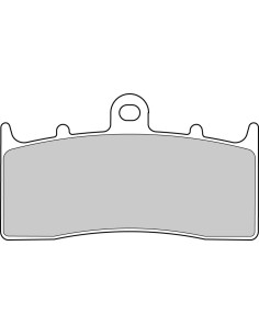 Plaquette moto Ferodo FDB2124XR Métallique Racing