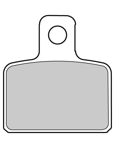 Plaquette moto Ferodo FDB2127SG Métallique Tout Terrain