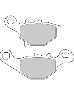 Plaquette moto Ferodo FDB2133SG Métallique Tout Terrain
