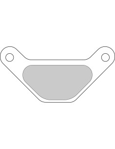 Plaquette moto Ferodo FDB2134SG Métallique Tout Terrain