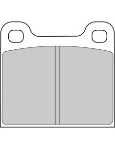 Plaquette moto Ferodo FDB2136SG Métallique Tout Terrain