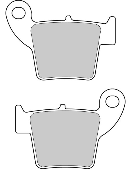 Plaquette moto Ferodo FDB2139SG Métallique Tout Terrain
