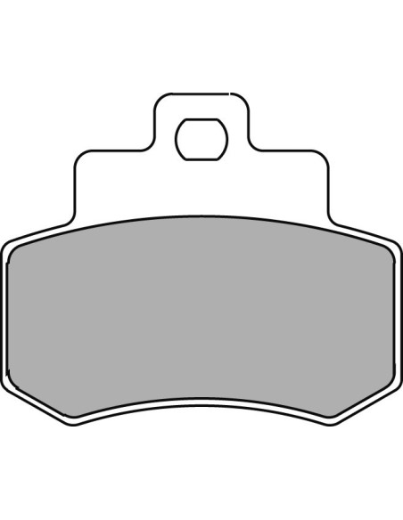 Plaquette moto Ferodo FDB2140AG Organic scooter