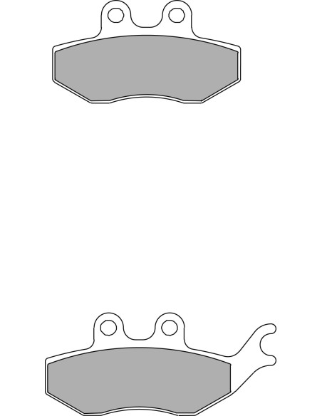 Plaquette moto Ferodo FDB2147AG Organic scooter