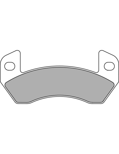 Plaquette moto Ferodo FDB2155P Organic