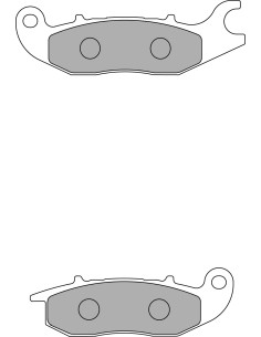 Plaquette moto Ferodo FDB2169AG Organic scooter