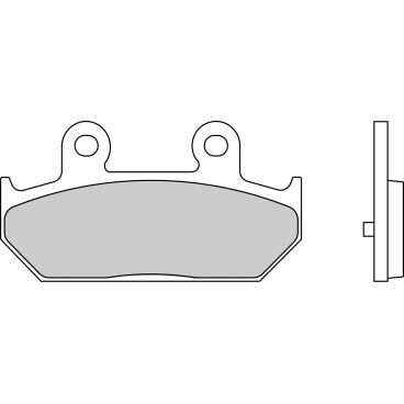 Plaquette moto Ferodo FDB2173ST Métallique