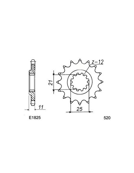 610.TEE '99/07 15X45 RK520FEZO µ