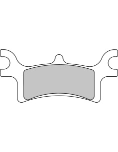 Plaquette moto Ferodo FDB2176SG Métallique Tout Terrain