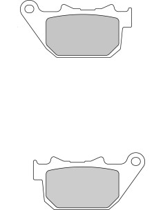 Plaquette moto Ferodo FDB2180ST Métallique