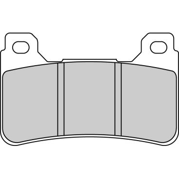 Plaquette moto Ferodo FDB2181XRAC Métallique Racing