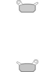 Plaquette moto Ferodo FDB2183SG Métallique Tout Terrain