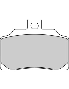 Plaquette moto Ferodo FDB2185P Organic